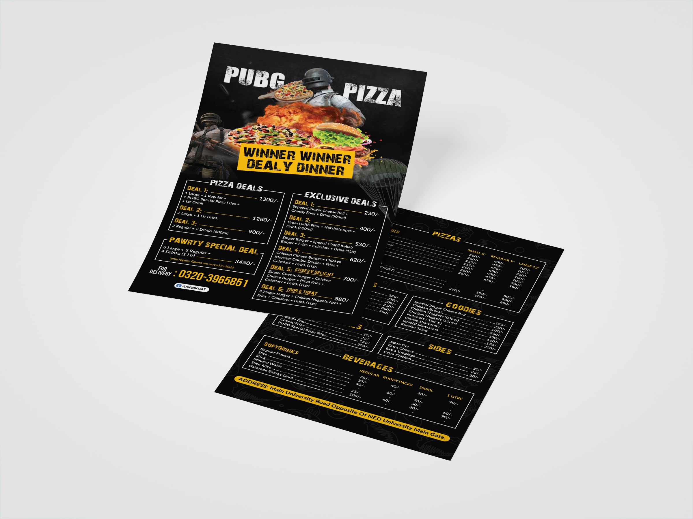Flyer and Catalog Design Sample for Business Marketing in Sharjah