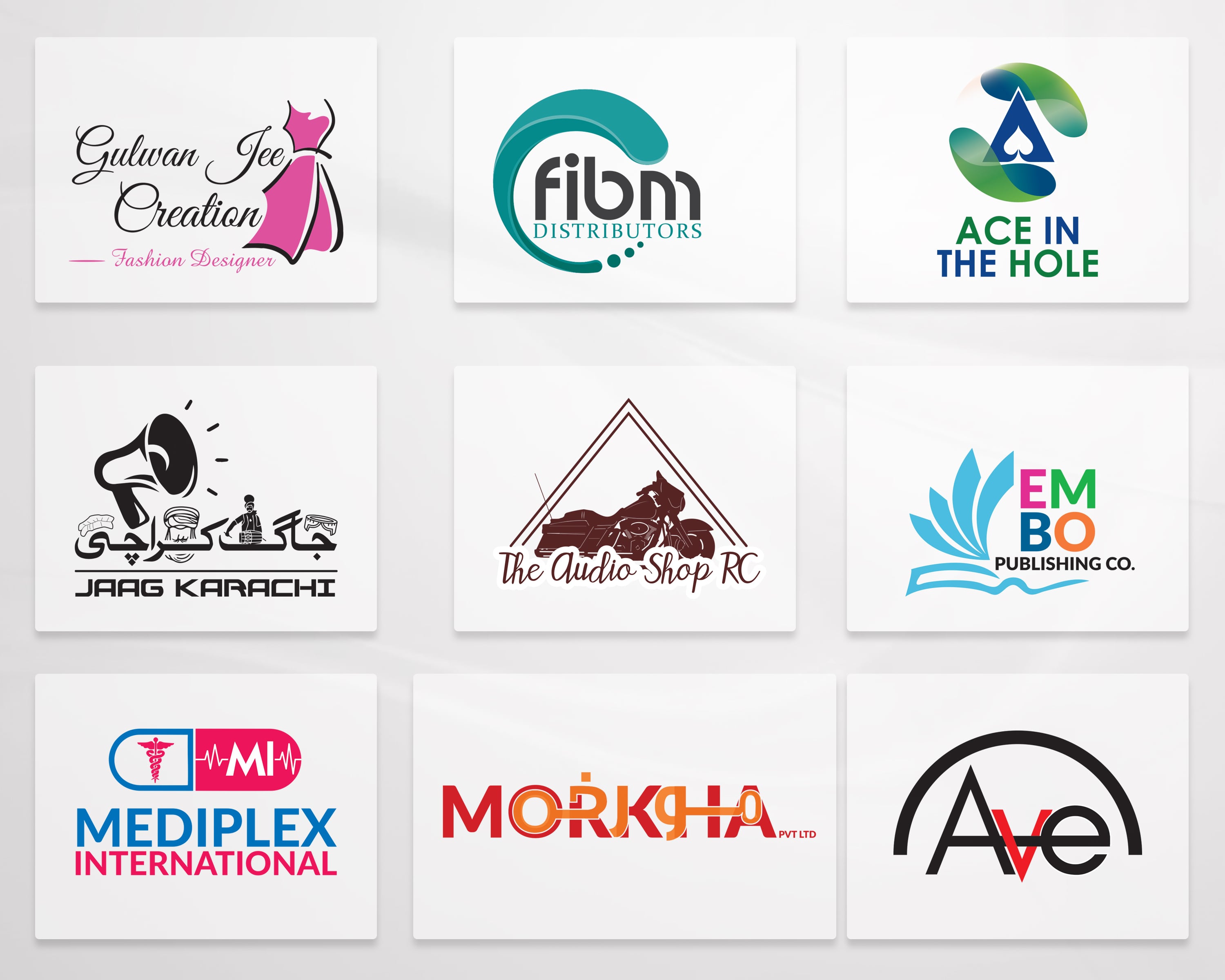 Minimal logo design Sharjah branding identity inspiration 2026