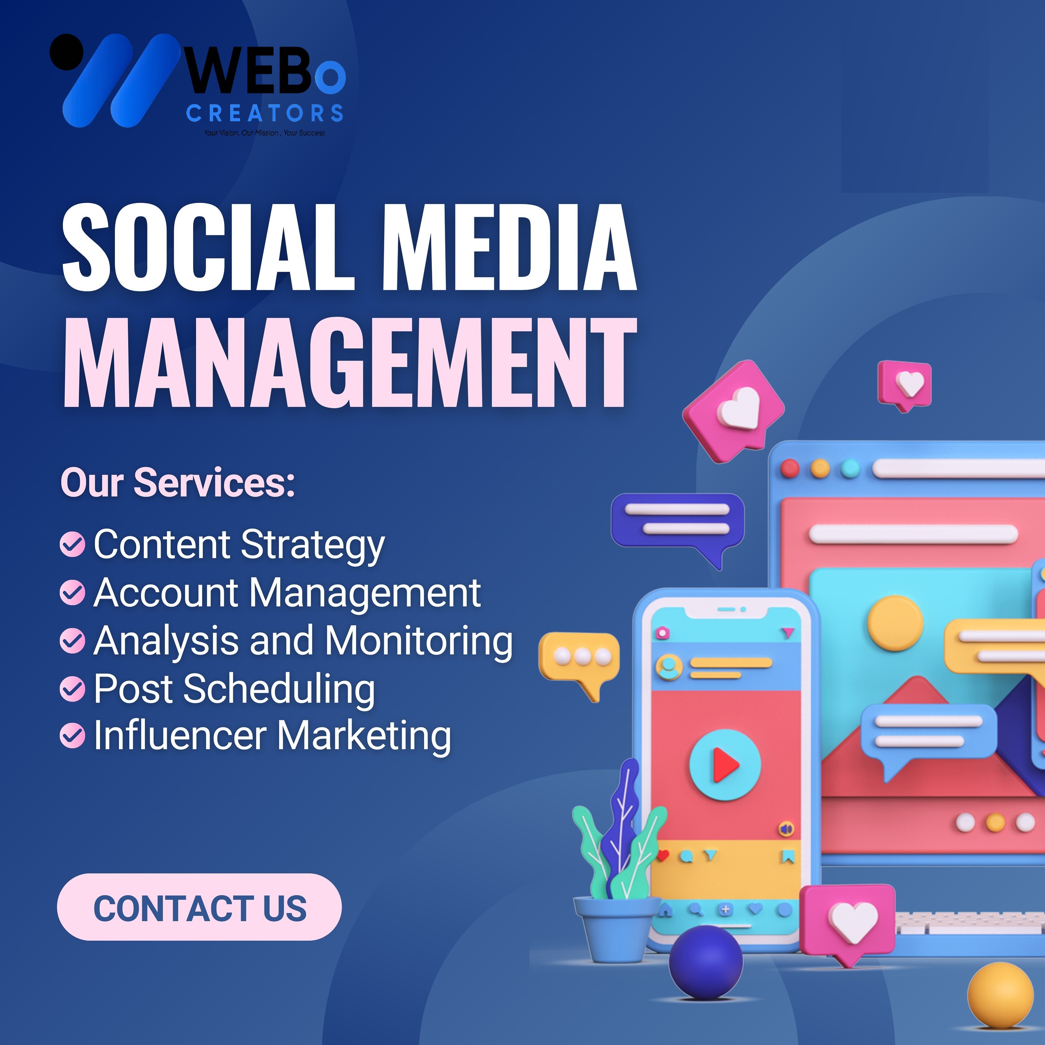 Social Media Management Services, Marketing & Optimization Company in Sharjah