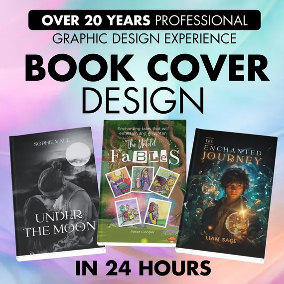 Book cover design Services in Sharjah 2026 for authors and publishers