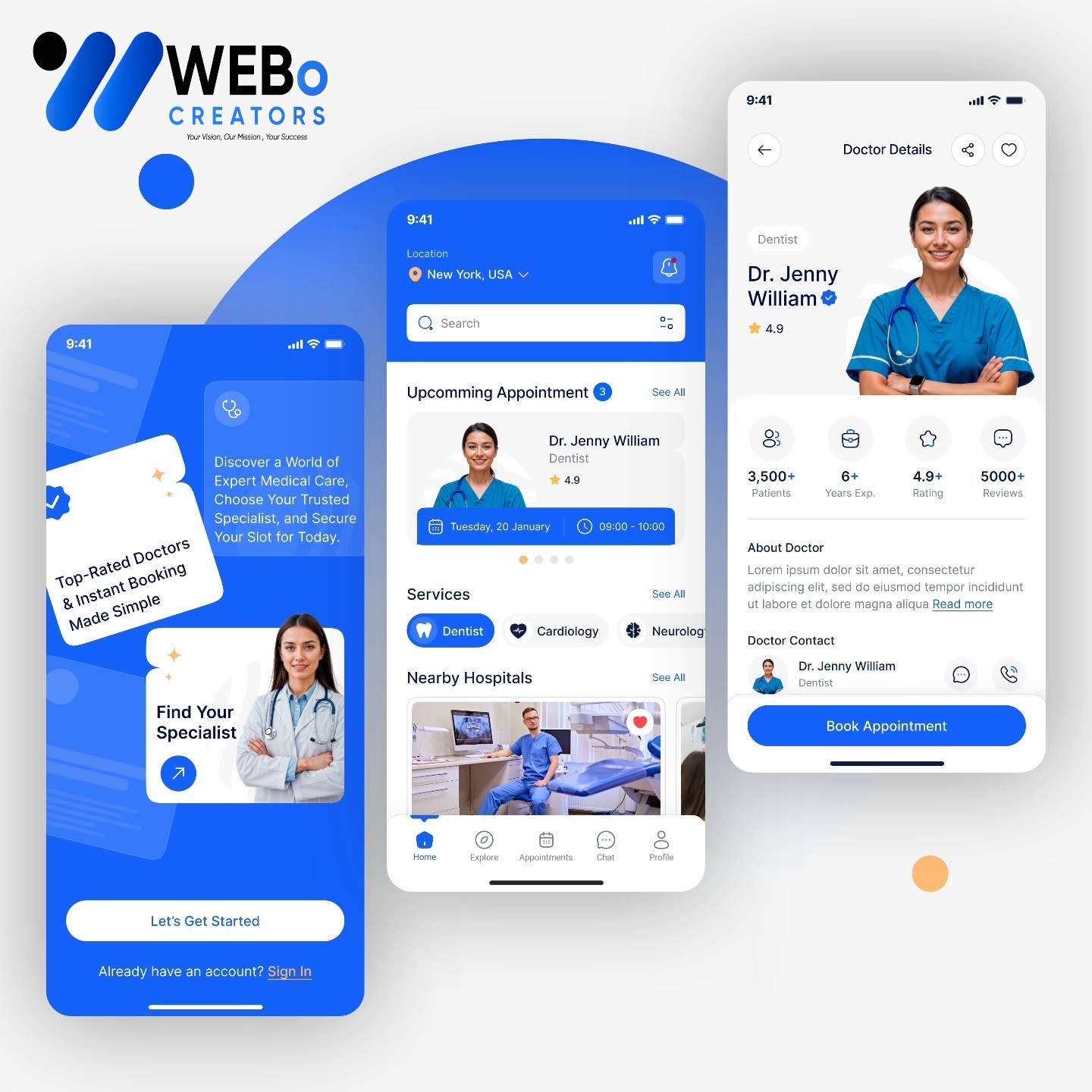 iOS App UI/UX Design | Custom iPhone & iPad Interface Design Sharjah 2026 - Mobile App Design