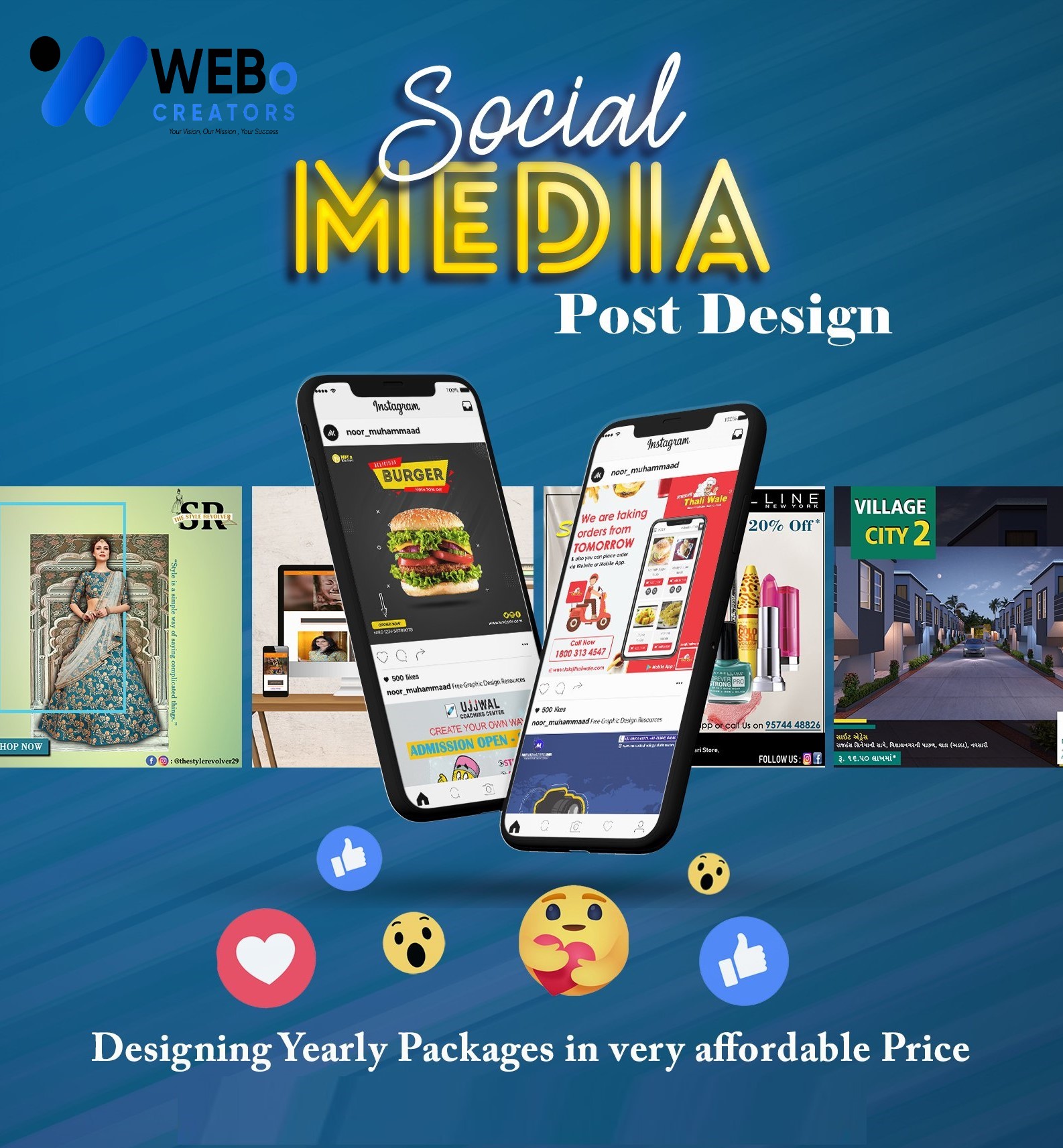 Social Media Post Design Services in Sharjah for Businesses and Brands