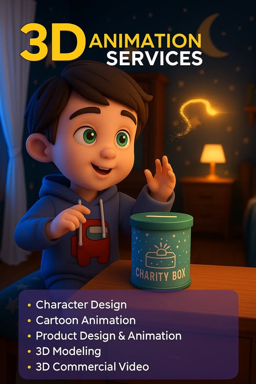 Motion Graphics Services - 3D Animation Studio Agency in Sharjah