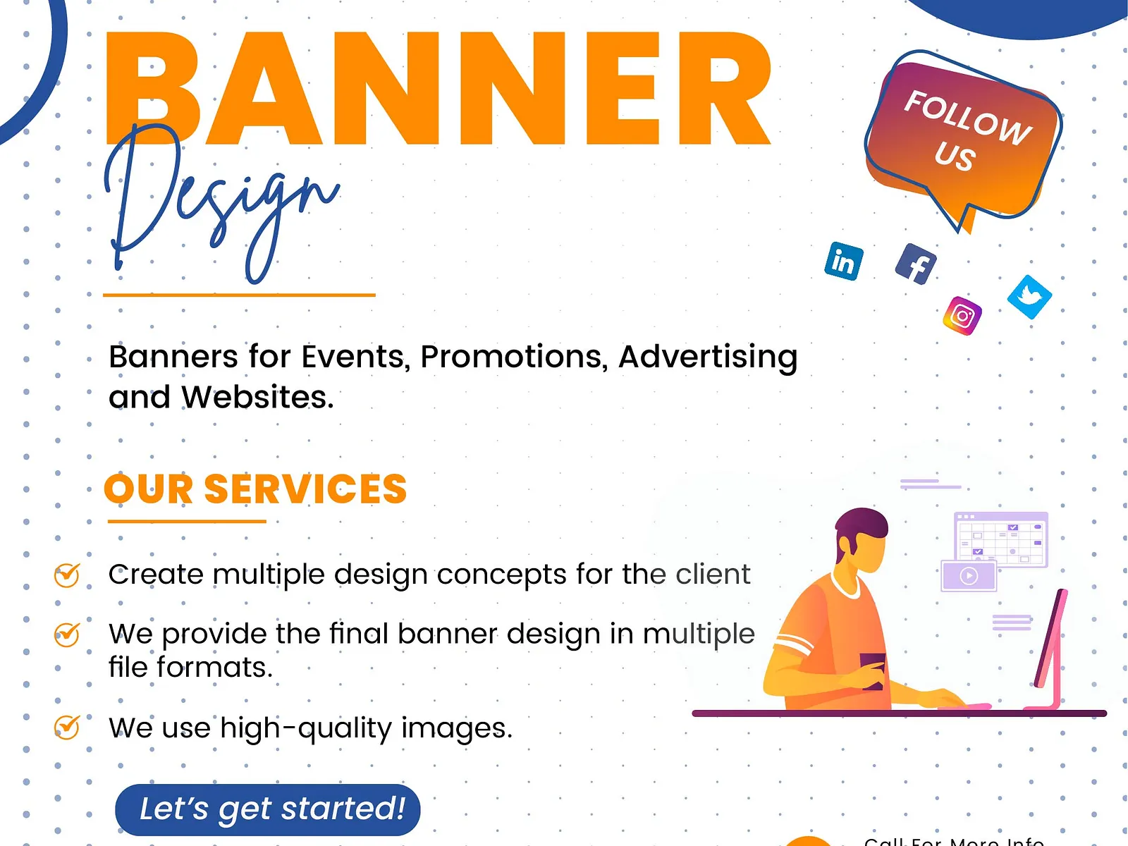 Web Banner & Social Banner Design Services in Sharjah
